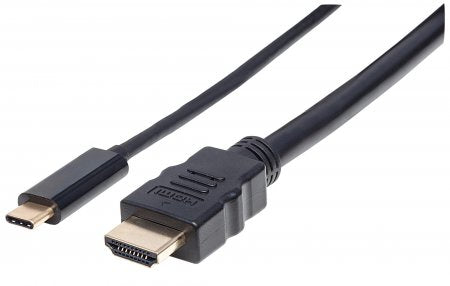 Cable USB MANHATTAN 151764 - USB C, HDMI, Macho/Macho, 2 m, Negro Cable USB MANHATTAN 151764 - USB C, HDMI, Macho/Macho, 2 m, Negro